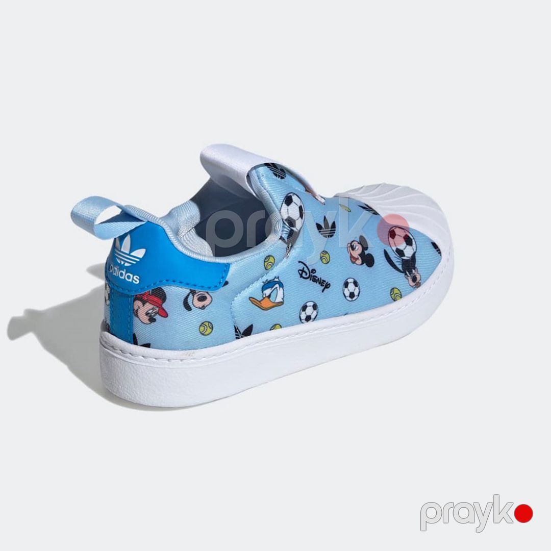 Oğlanlar üçün sliponlar Adidas Superstar 360 C IF1273, göy, laykra, ölçü 31 — Mallar, Bakı (3)