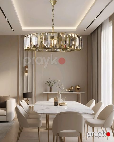 Asma çılçıraq Harlow 9053, metal/şüşə — Bakı