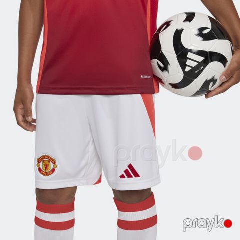 Oğlanlar üçün idman şortu Adidas Manchester United IT1975, ağ, poliester, ölçü 9-10 yaş — Bakı