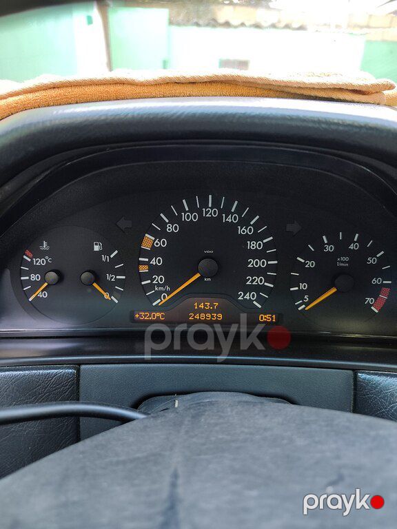 Mercedes E 240, 2.4 L, 1998 il, 248 939 km — Avtomobillər, İmişli (11)