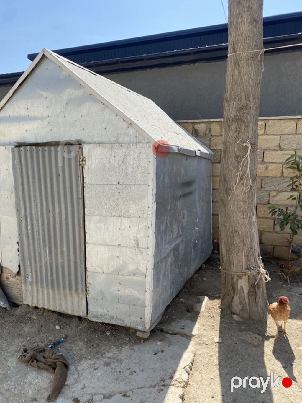 Metal örtüklü taxta köşk/ankardırma daxması - Karkas: möhkəm taxta — Fəliz məmulatı, Mehdiabad (2)