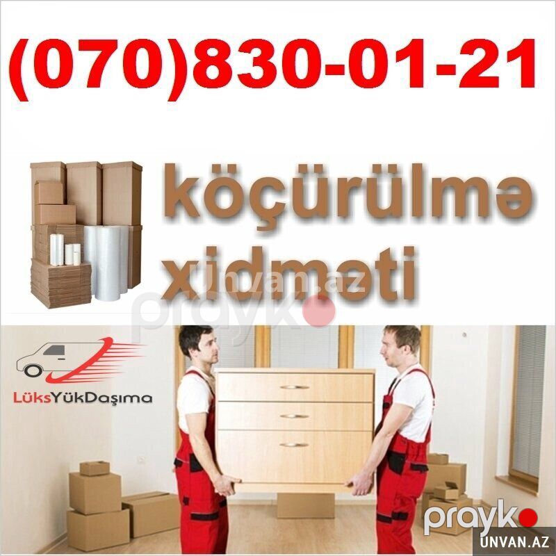Lüks Yükdaşıma xidməti — Mallar, Bakı (6)