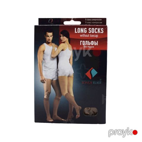 Kompressiya qolfiləri Tonus Elast 0408, 120 den, ölçü 3M, karamel — Bakı