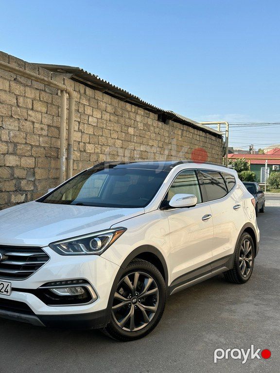 Hyundai Santa Fe, 2.0 L, 2018 il, 177 028 km — Avtomobillər, Bakı (2)