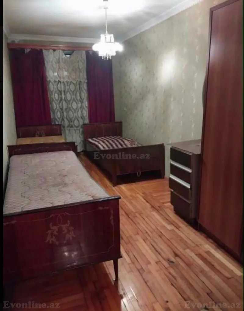 Kirayə verilir 2 otaqlı Mənzil Köhnə tikili 60 m² Bakı, Yasamal r., İnşaatçılar m — Mənzil, Bakı (3)