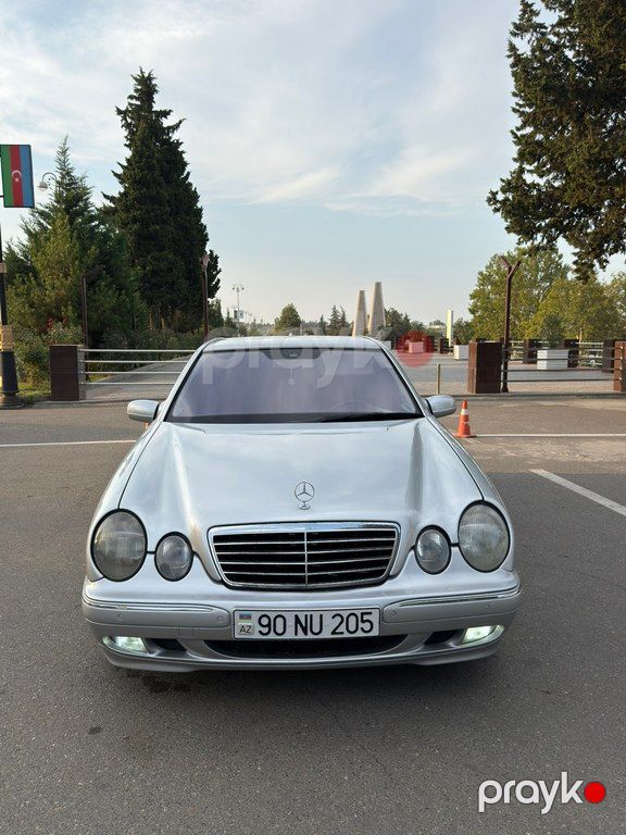 Mercedes E 220, 2.2 L, 2000 il, 453 000 km — Avtomobillər, Qazax (4)