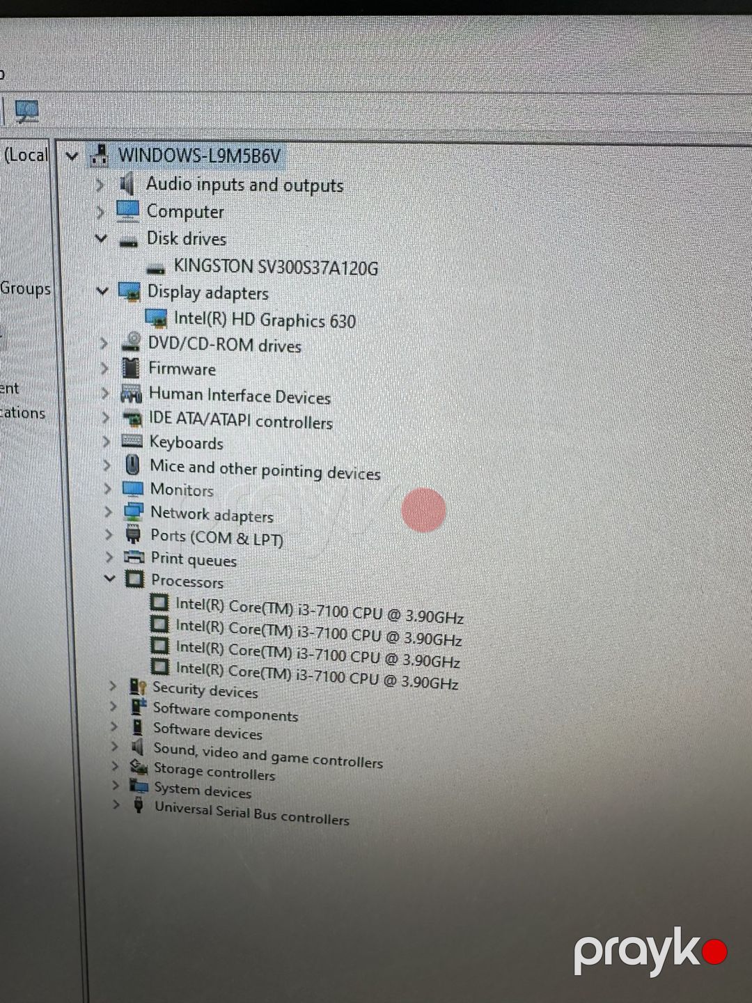 Lenovo V520 / i3-7100 / 8GB DDR4 / 120GB SSD — Masaüstü kompüterlər, Bakı (4)