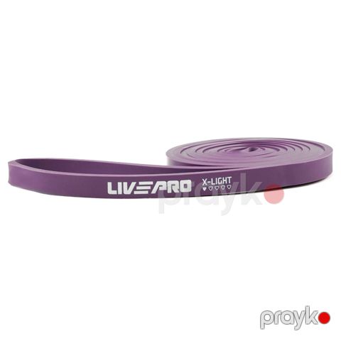 Elastik lent LivePro LP8410-XS, 7-16 kq, Lateks, Bənövşəyi — Bakı