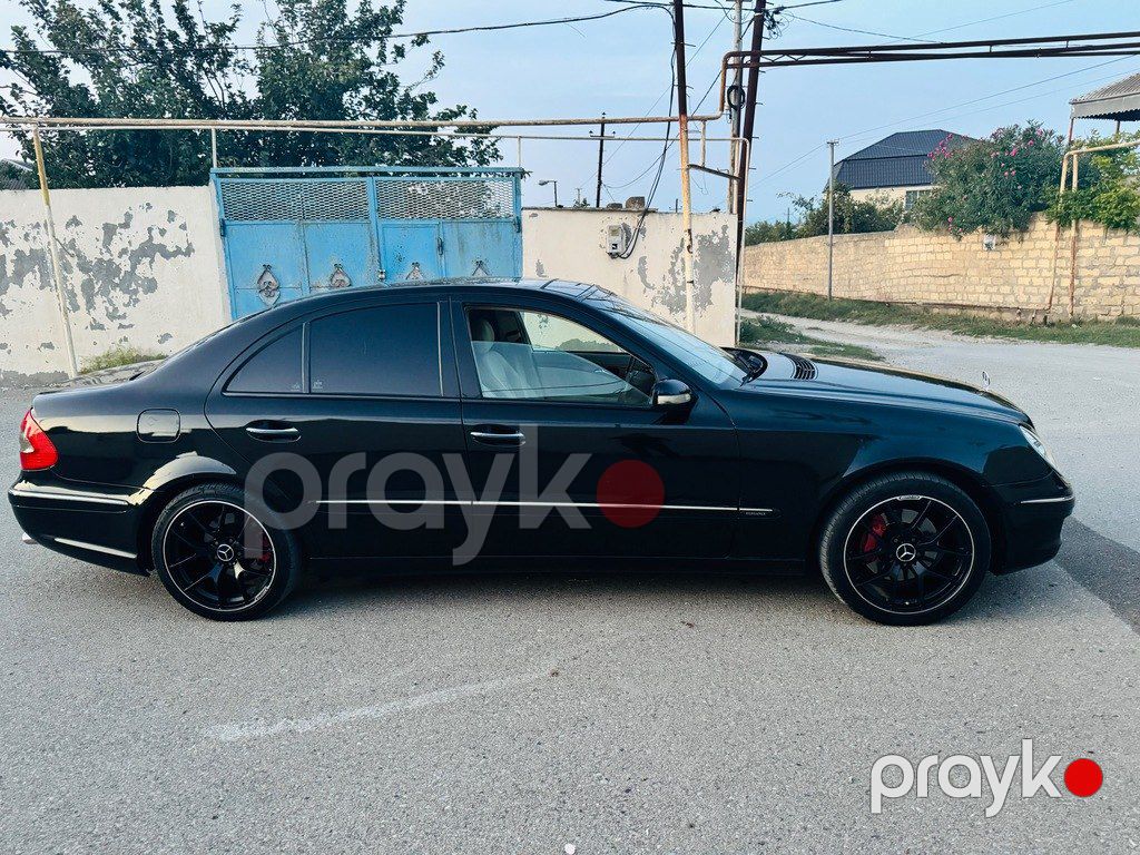 Mercedes E 320, 3.2 L, 2003 il, 460 000 km — Avtomobillər, Bakı (3)