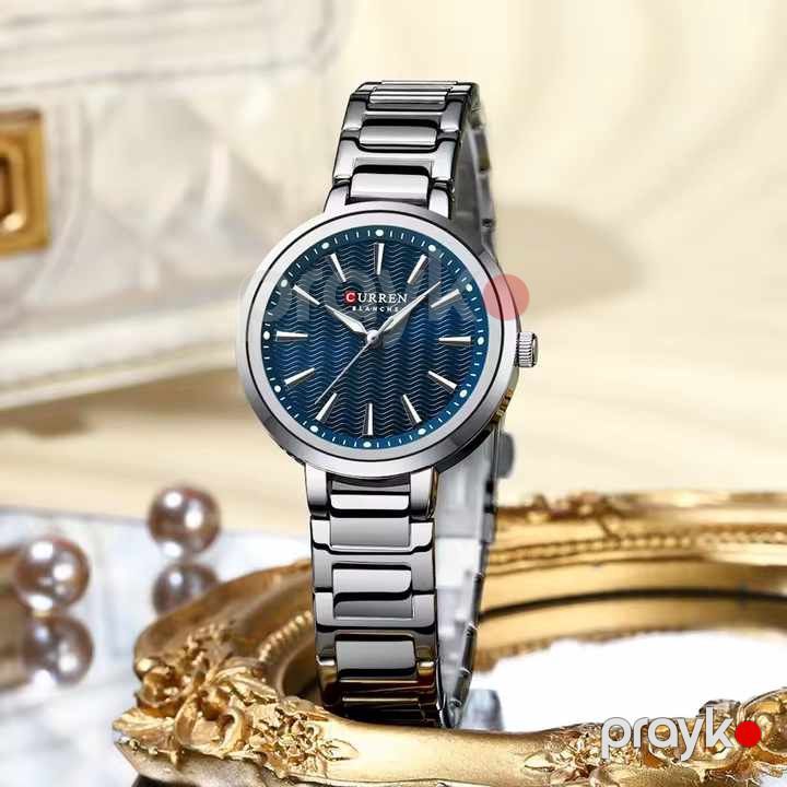 Qadın qol saatı Curren 9109 Silver/Blue — Mallar, Bakı (2)