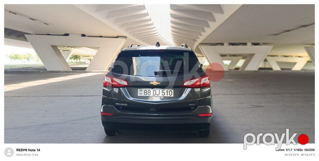 Chevrolet Equinox, 1.5 L, 2018 il, 101 000 km — Avtomobillər, Bakı (5)
