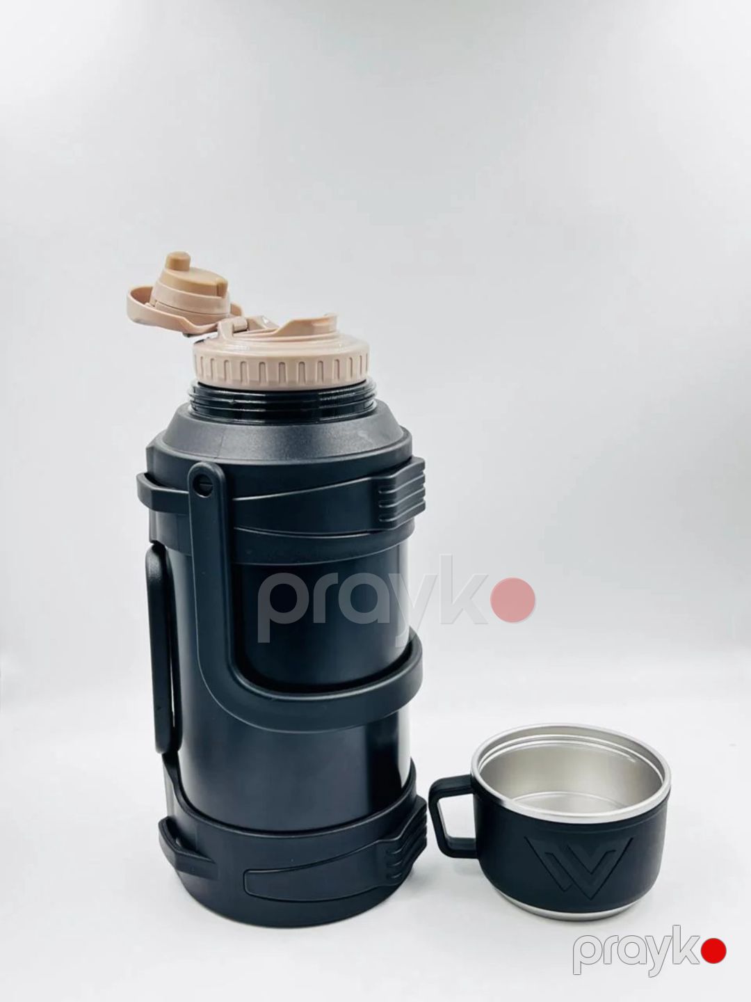 Termos İL-4546, paslanmauan polad, qara, 4 l — Mallar, Bakı (3)