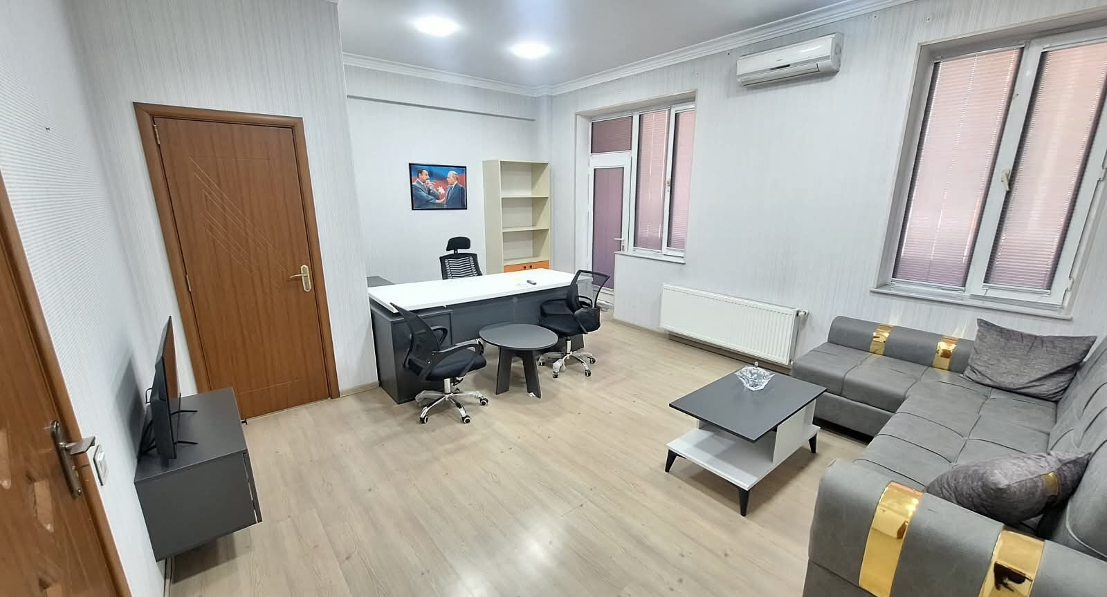 3 otaqlı ofis 140 m² kirayə verilir — Ofis, Bakı (6)