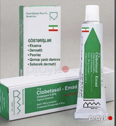 Clobetasol-Emad 0.05% topikal məlhəm — Bakı