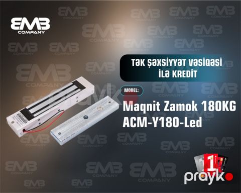 Maqnitli kilid 180KG ACM-Y180-Led — Bakı
