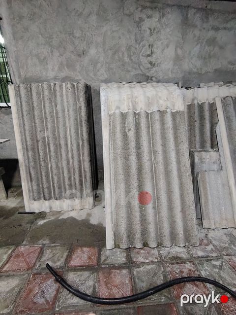 Şifer dam örtüyü vərəqləri - Material: dalğalı şifer (sement əsaslı) — Digah