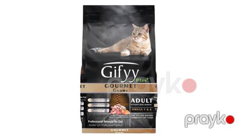 Quru yem pişiklər üçün Giffy Gourmet, 1 kq — Bakı