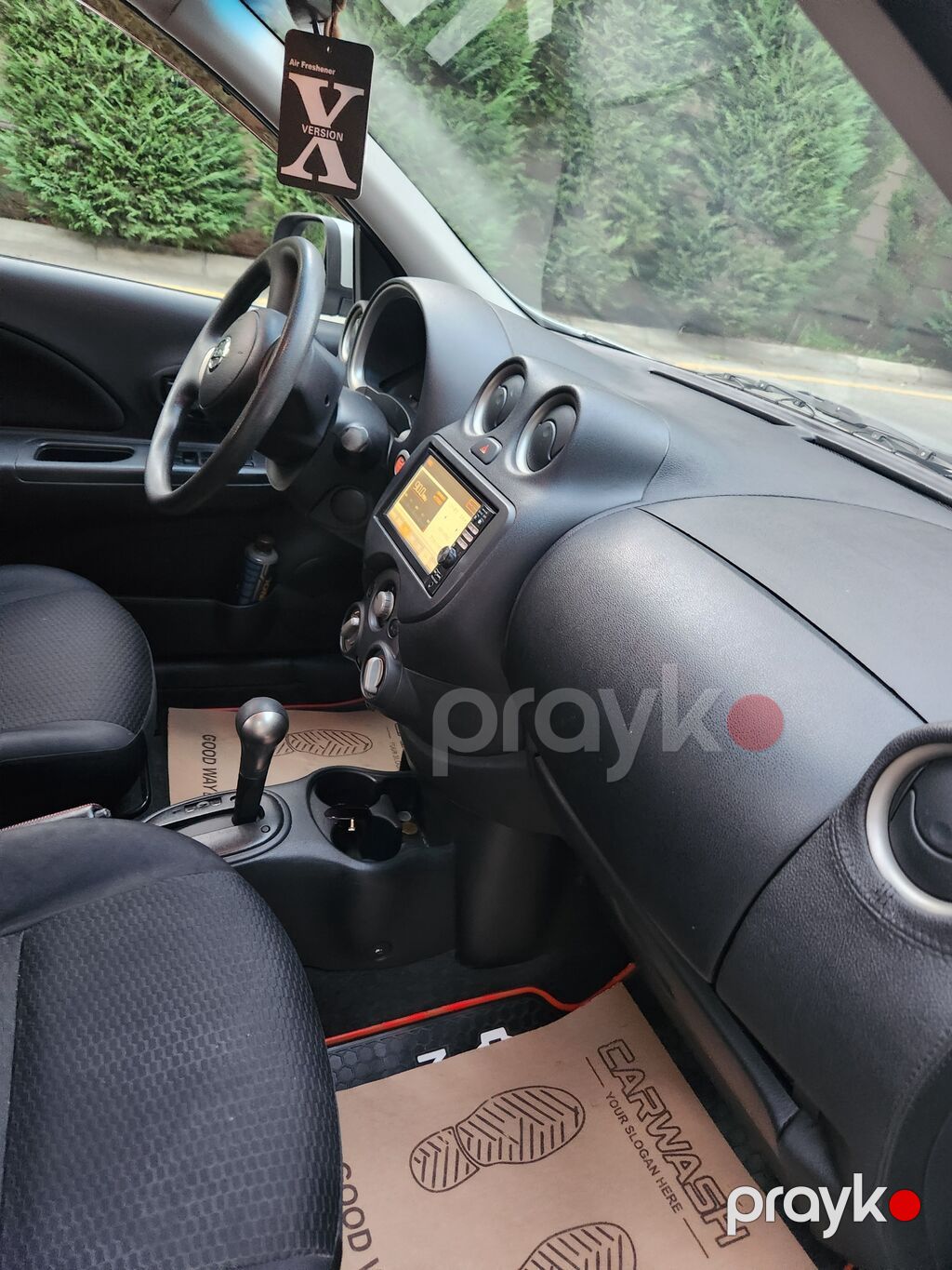 Nissan Mahc (gümüş rəng), 5 qapılı hetçbek - Kompakt ölçü, şəhər üçün — Avtomobillər, Bakı (9)