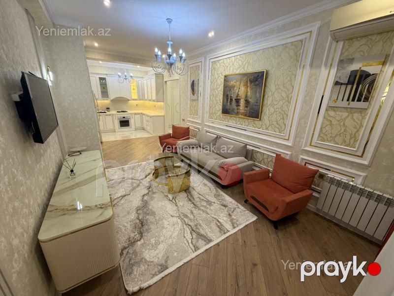 Kirayə 2 otaqlı Bina evi menzil (Yeni tikili), 70 m², Nəsimi rayonu — Mənzil, Bakı (2)