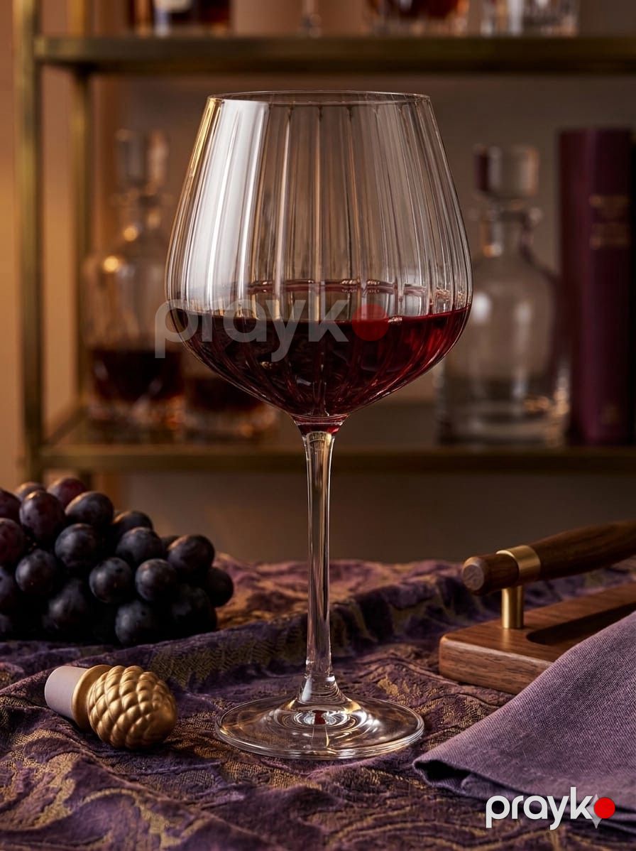 Badə dəsti 6516, şüşə, şəffaf, 670 ml, 4 əd — Mallar, Bakı (2)
