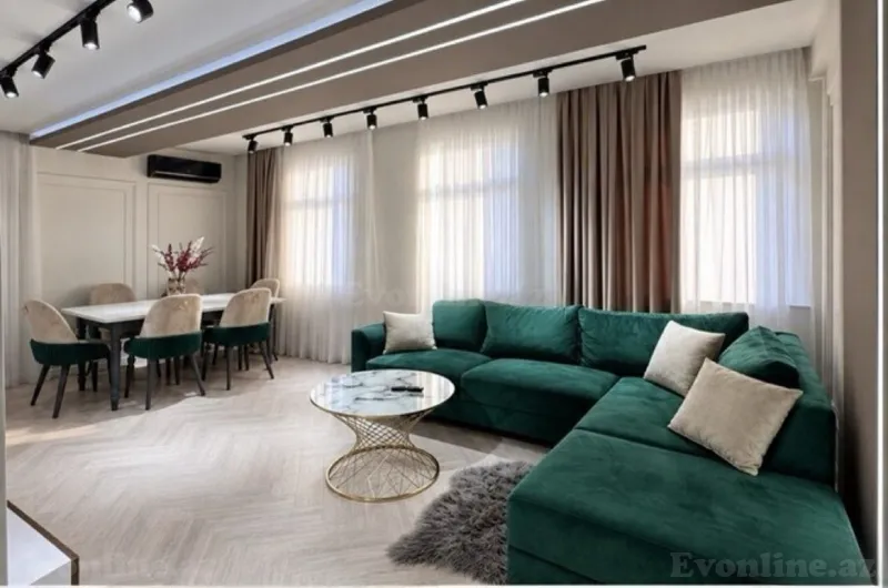Kirayə verilir 3 otaqlı Mənzil Yeni tikili 125 m² Bakı, Nəsimi r., Nizami m — Mənzil, Bakı (2)