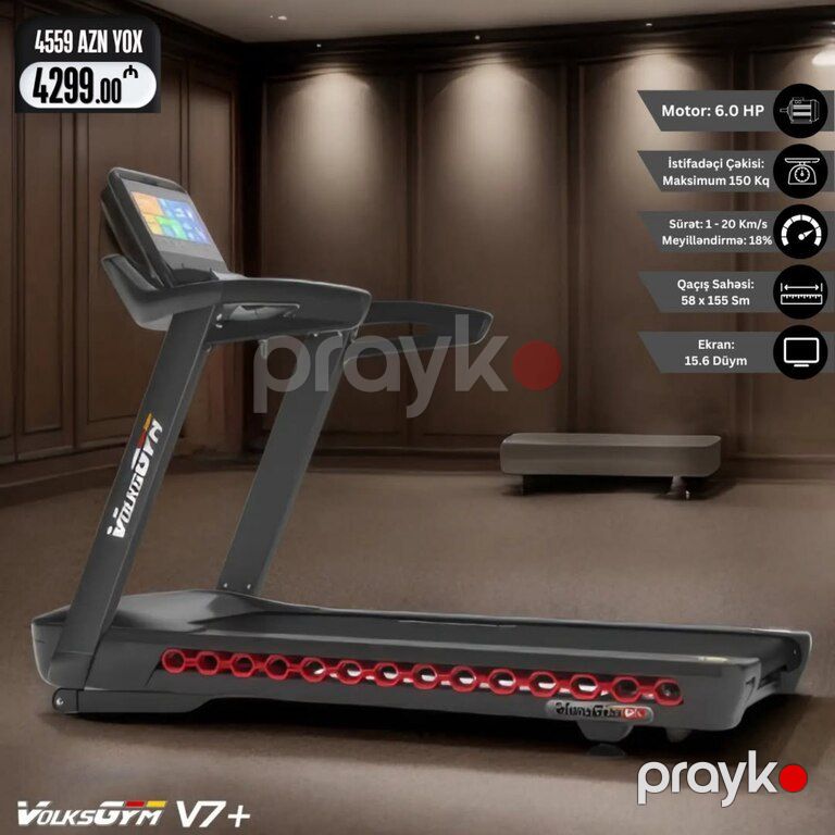 Qaçış aparatı "Volksgym V5" — İdman, hobi, istirahət, Bakı (5)