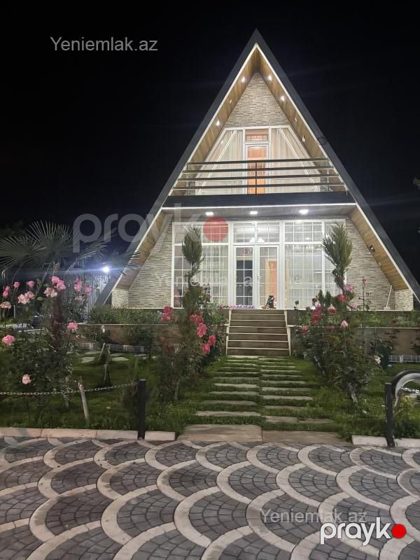 Günlük 4 otaqlı Həyət evi / Villa, 100 m², Qəbələ — Ev, villa, Qəbələ (5)