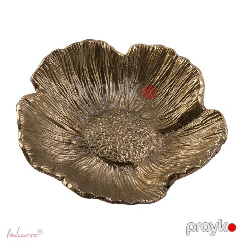 Dekorativ boşqab İmbarro 10862, qızılı, 20 sm — Bakı