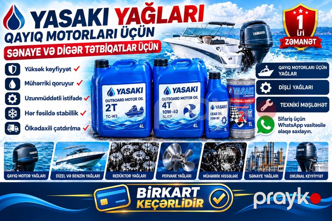 Qayıq və mühərrik yağları — Su nəqliyyatı, Sumqayıt (2)