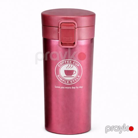 Termo butulka 703/RAX008, paslanmayan polad, çəhrayı, 350 ml — Bakı