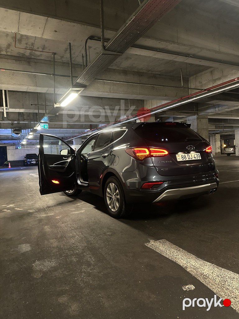 Hyundai Santa Fe, 2.0 L, 2016 il, 218 525 km — Avtomobillər, Bakı (8)