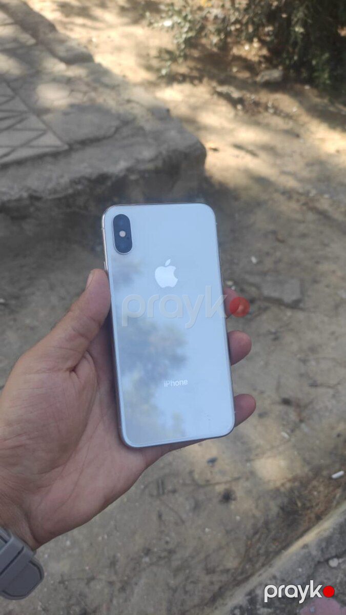Apple iPhone X Silver 64GB/3GB — Smartfonlar, Bakı (2)