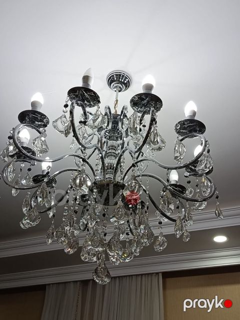 Çılçıraq, 8 lampa, Metal — Xaçmaz