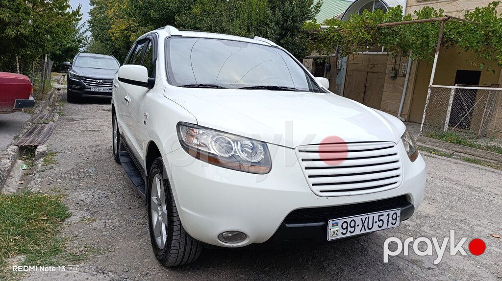 Hyundai Santa Fe, 2.0 L, 2008 il, 265 000 km — Avtomobillər, Gəncə (3)