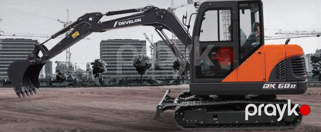 Develon DX60D mini tırtıllı ekskavator, 2026-cı il — İnşaat texnikası, Bakı (2)