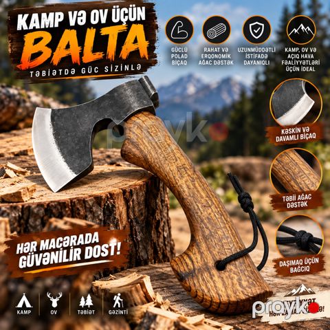 Balta Paslanmayan polad, taxta, 36 sm, Bərkidilmiş polad — Bakı
