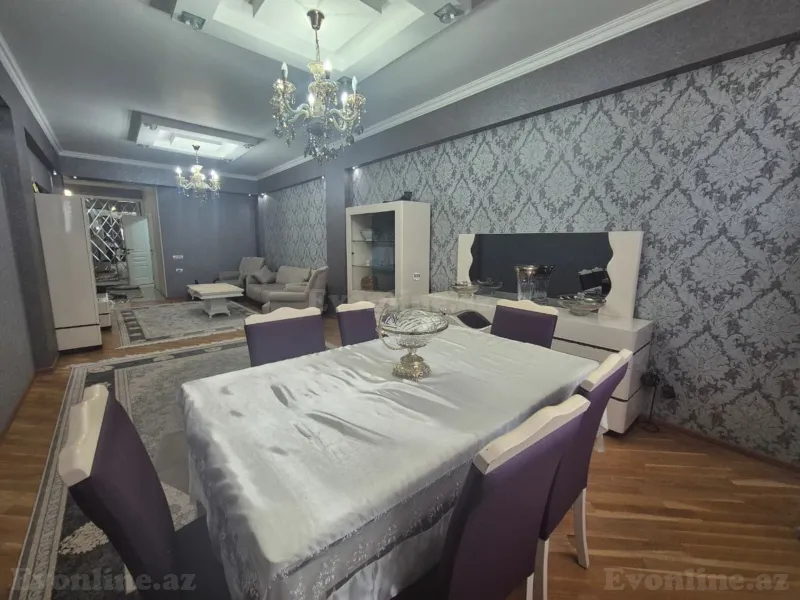 Satılır 3 otaqlı Mənzil Yeni tikili 115 m² Bakı, Nizami r., Neftçilər m — Mənzil, Bakı (5)