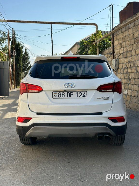 Hyundai Santa Fe, 2.0 L, 2018 il, 177 028 km — Avtomobillər, Bakı (4)