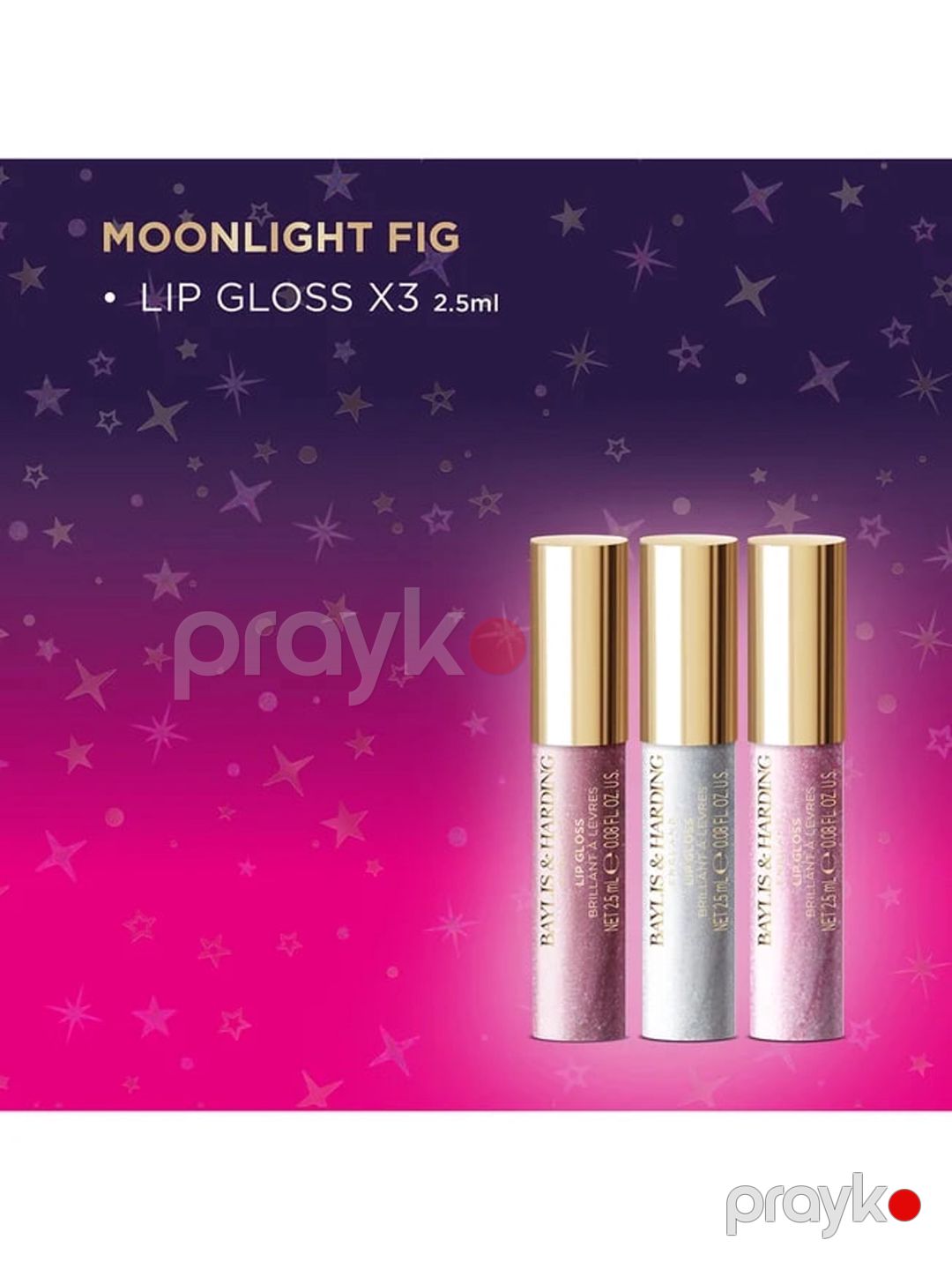 Dodaq parıldadıcı dəsti Baylis&Harding Moonlight Fig (dodaq parıldadıcısı 3 x 2.5 ml) — Mallar, Bakı (2)
