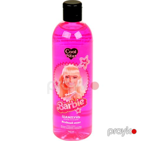Şampun Умка Barbie Cool Star с экстрактом лаванды и алоэ Вера ягодный микс, 360 ml — Bakı