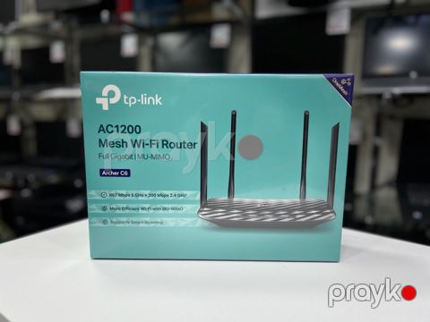 WiFi router TP-Link AC1200 Mesh (Archer C6) — Sumqayıt