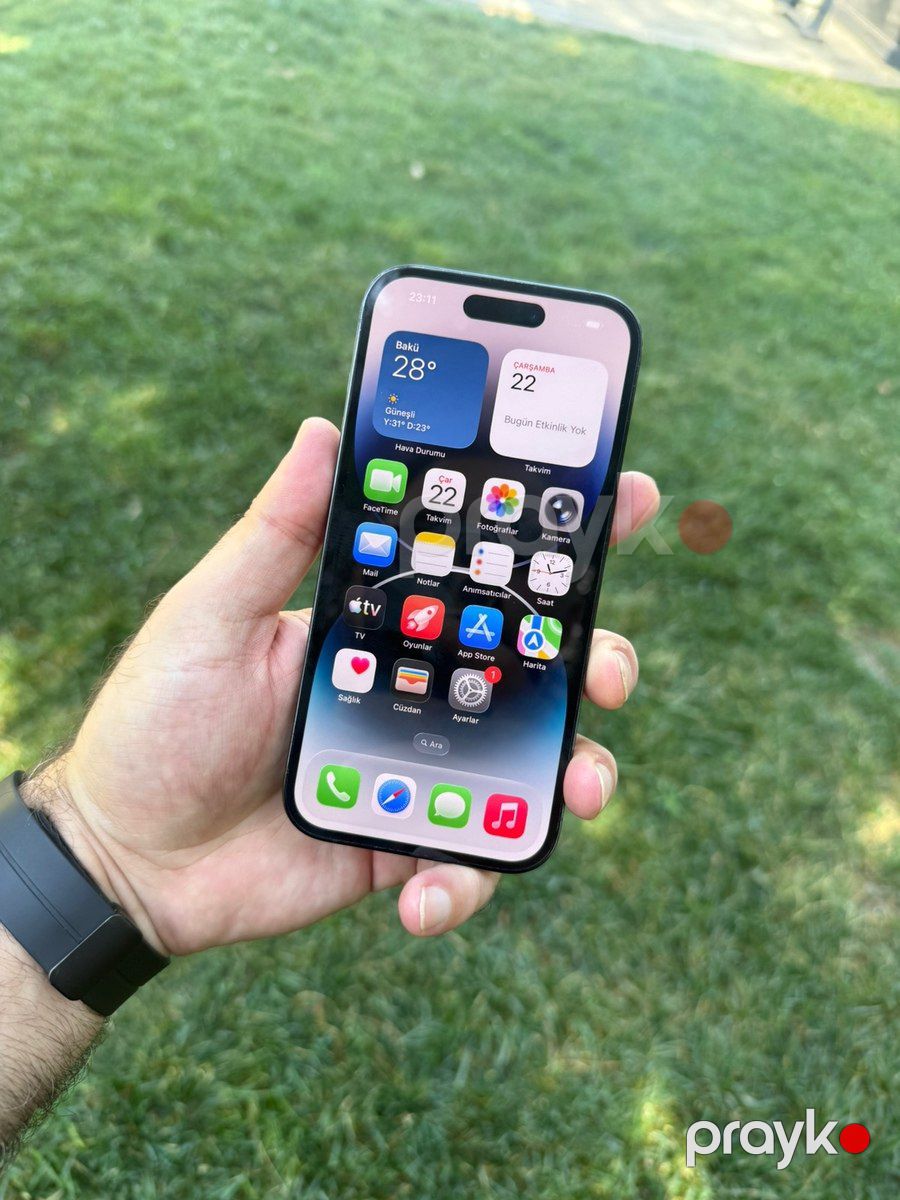 Apple iPhone 16 Pro Black Titanium 256GB/8GB — Smartfonlar, Bakı (6)