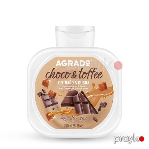 Duş geli Agrado Choco & Toffee 750 ml — Bakı