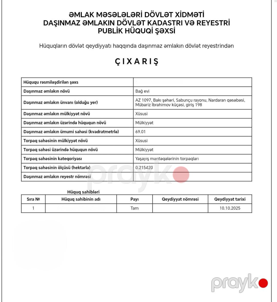 Satılır torpaq 21 sot — Torpaq, Bakı (2)