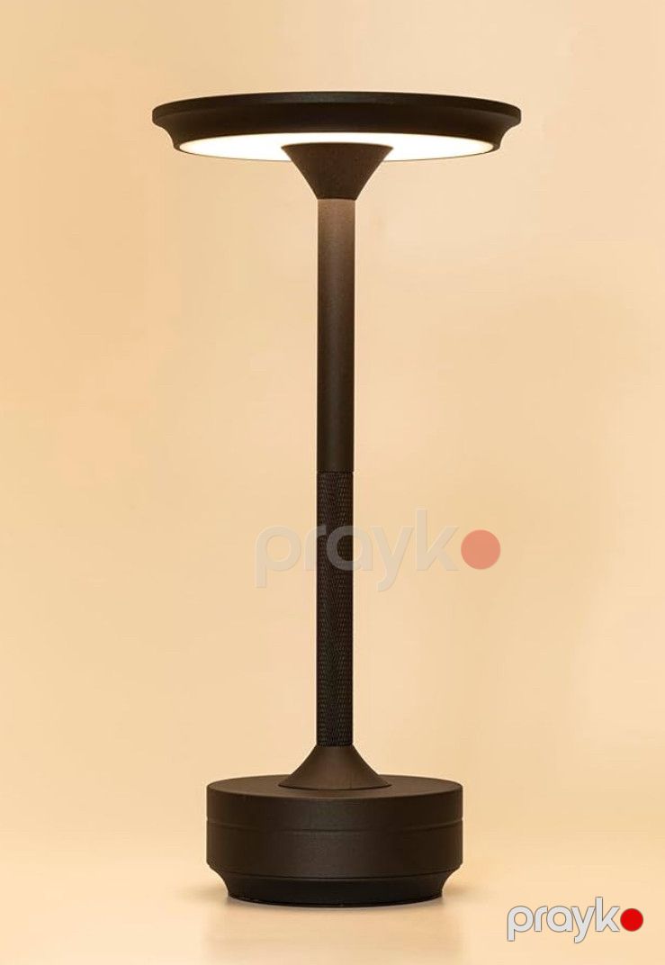 LED masa lampası cat_71, simsiz, USB Type-C, qara — Mallar, Bakı (2)