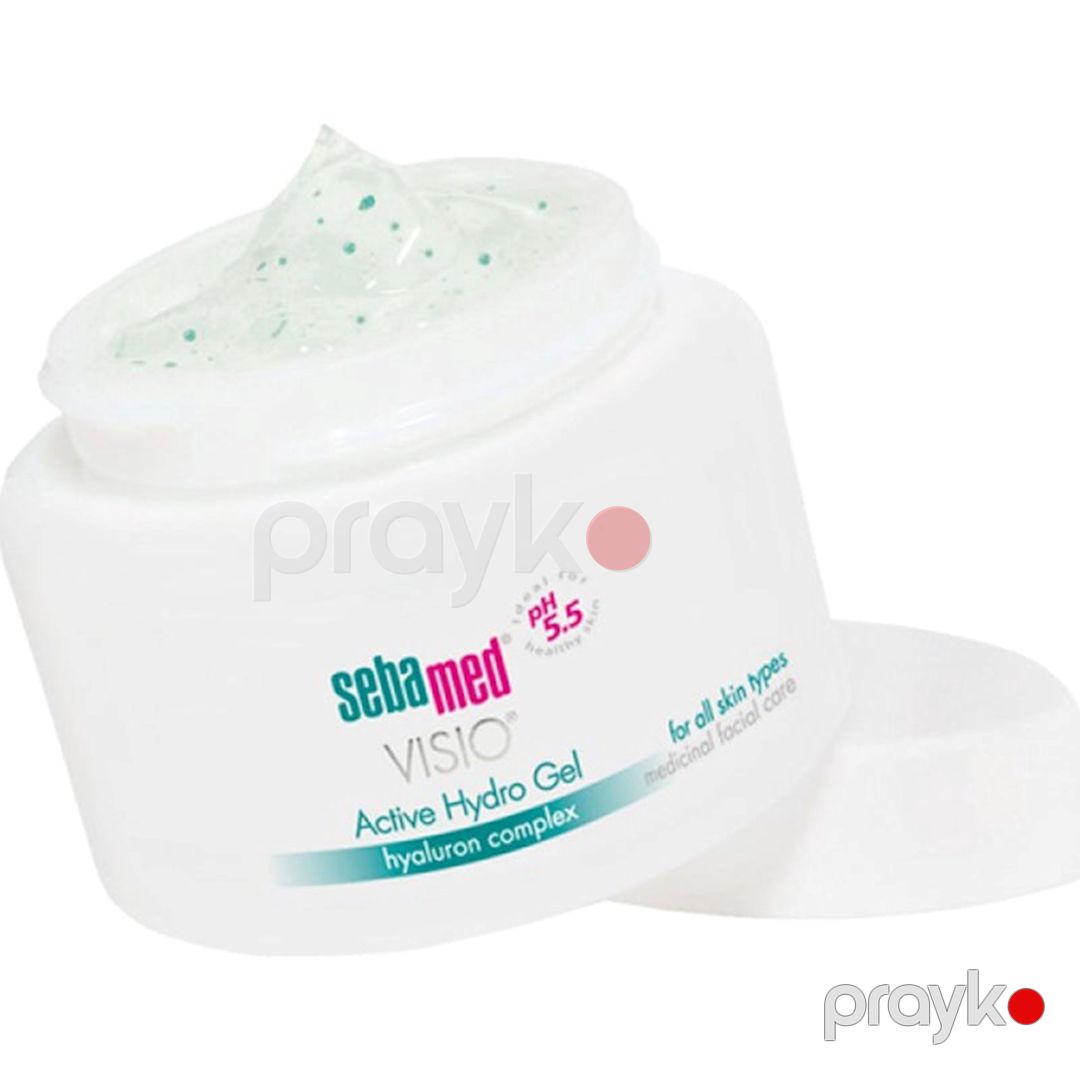 Üz üçün nəmləndirici gel Sebamed Visio Active Hydro Gel hyaluron complex 50 ml — Mallar, Bakı (3)