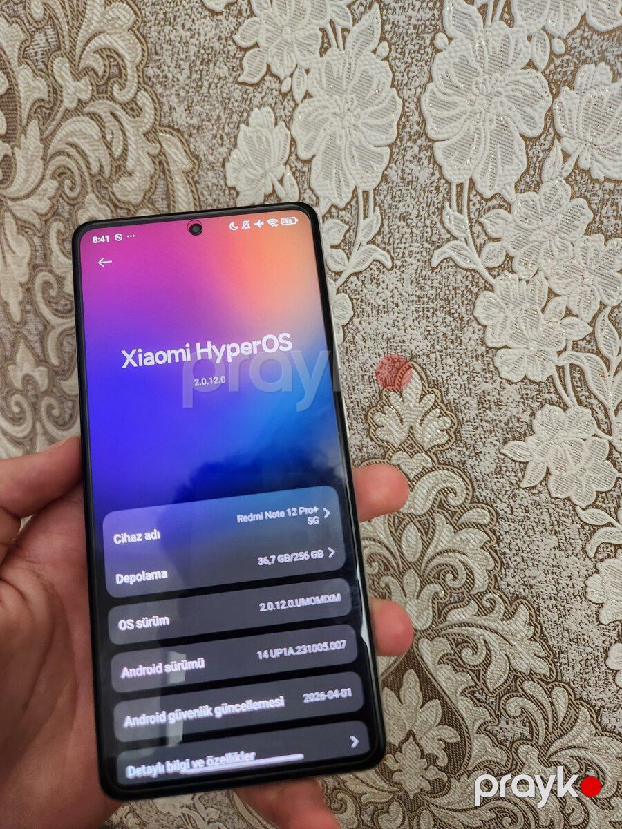 Xiaomi Redmi Note 12 Pro 5G Polar White 256GB/8GB — Smartfonlar, Bakı (7)