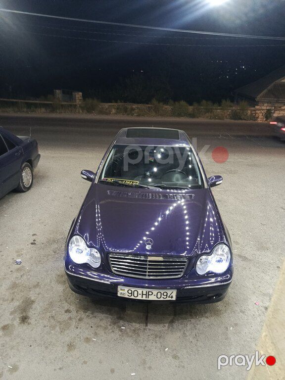 Mercedes C 200, 2.0 L, 2000 il, 285 000 km — Avtomobillər, Bakı (9)