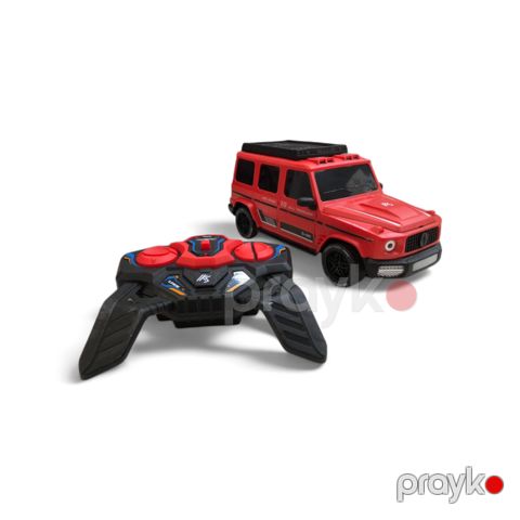 Radio ilə idarə olunan maşın Off-Road, qırmızı — Bakı