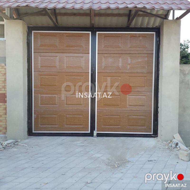 İnterdoor - Avtomatik iki laylı darvazalar — Pəncərələr, qapılar, balkonlar, Bakı (6)